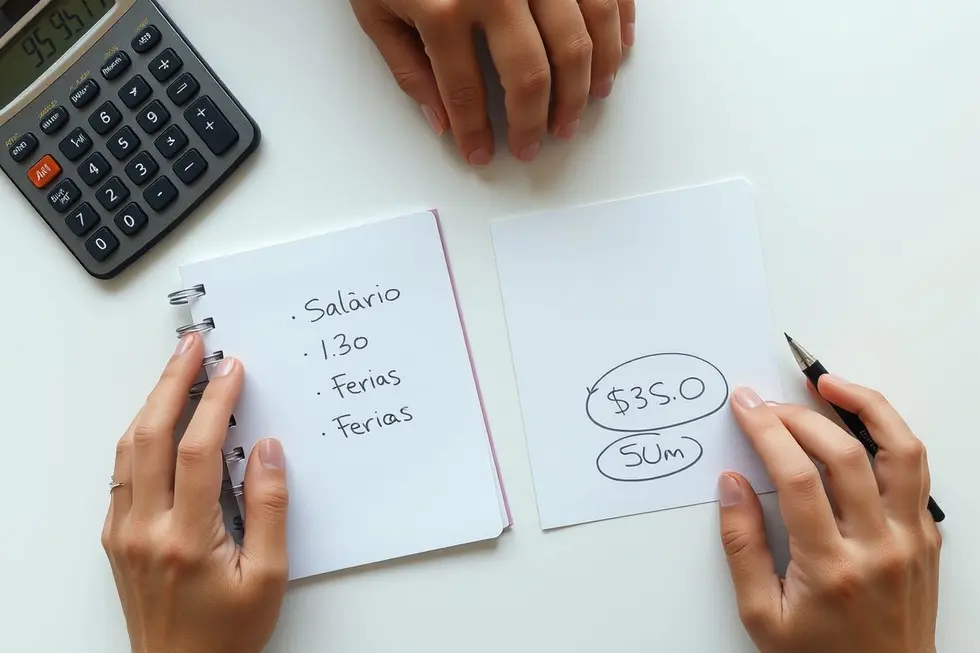 Colocando na Ponta do Lápis Um Cálculo Prático da Sua Rescisão